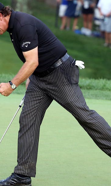 Mickelson ready to get back to work after close loss at Valhalla